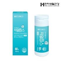 한미생활건강 자일립스 숙취해소제 먹는 구강청결제 500mg 60정, 자일립스 1개