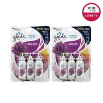 그레이드 터치앤후레쉬 화장실방향제 리필*3 라벤더 x 2개, 단품