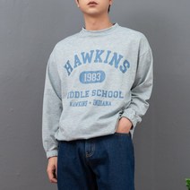 키작은남자 호킨스 맨투맨 티셔츠