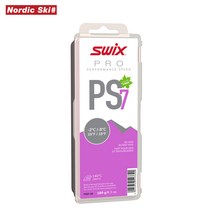 SWIX 스윅스 스키 보드 연습용 왁스 왁싱 PS7 Violet 180g