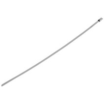 목공기계부품50Pcs 4.6X300mm Stainless Steel Exhaust Pipe Wrap Coated Lo도구ing Cable Zip Ties Self-L, 01 은