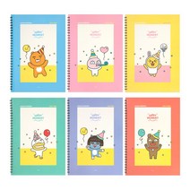 [문구조아] 카카오프렌즈 해피모먼트 신학기 스프링 노트 라이언, 1개