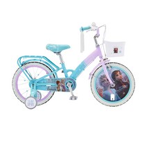 [삼천리자전거] 겨울왕국 18인치 보조바퀴 어린이자전거, 라이트 바이올렛, 사은품4(또봇V)