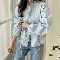 [디어제인] 하이넥리브점퍼 de00556