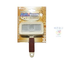 헬로도기 슬리커 강아지브러쉬 M 말티푸빗 털갈이 치와와빗 브러시 죽은털 개빗