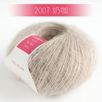 마해 털실 뭉치가 가볍고 손잡이가 부드럽고 가벼운 신형 양털실, 2007 우유 카페