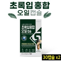 초록입홍합 오일 원액 액체 추출물 캡슐 뉴질랜드 초록홍합 초록홍합오일 100% 추출오일 무릎 관절 연골 건강 에좋은 식품, 2개