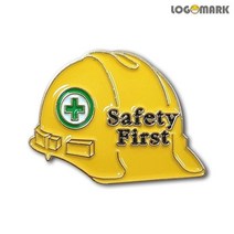 SAFETY FIRST 안전모 뺏지