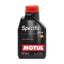 모튤 스페시픽 948 B 5W20 엔진오일 합성유 교환 가솔린 디젤 휘발유 경유 1L, 2개, 1000ml