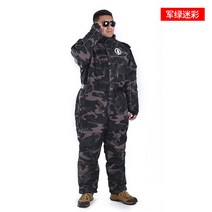바다낚시복 오리털 점프슈트 남자방한복 작업복 패딩바지 방한바지 겨울우주작업복 올인원 낚시복 겨울 두꺼운 방한 보온 얼음 면 낚시옷 바다낚시 냉장창고 작업복 남