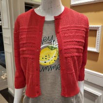 BCBG 비씨비지 여름신상품22 릴리 스카시 가디건