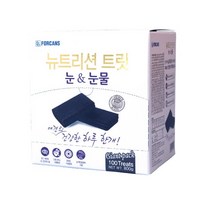 수제간식증정포켄스 뉴트리션트릿 자이언트팩 100P 3종 수제간식증정, 눈&눈물, 100개입