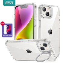 아이폰 14 출시 pro max 프로 맥스 케이스 커버 14 13 12 esr for iphone case kickstand case for iphone clear hybrid
