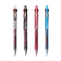 자바펜 나노3겔 3색 멀티펜 0.3mm 핀타입, 투명
