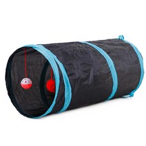 Foldable 애완 동물 고양이 터널 장난감 Collapsible 2345 S 형 텐트 놀이 튜브 실내 야외 훈련, 09 D
