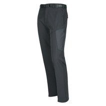 남자 베이직 오픈클로징 후크 등산 바지 HS-PTKM-TEX26-블랙