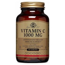 Solgar Vitamin C 1000mg 솔가 비타민 C 1000mg 90정
