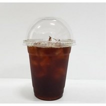 커피바바 92파이 14온스 아이스컵 + 돔뚜껑 세트, 4개, 100개입