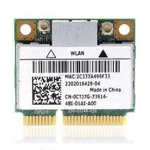 빅풋 네트워크 킬러 N1202 AR5B22 0CTJ7G CTJ7G 미니 PCI-E 300mbps 듀얼 밴드 N 블루투스 4.0 BT 무선 노트북 와이파이 카드