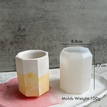 레진몰드 레진트레이몰드 콘크리트 심장 모양 실리콘 금형 DIY 수제 에폭시 수지 보석 보관 트레이 석고, 한개옵션1, 19 Pen Holder