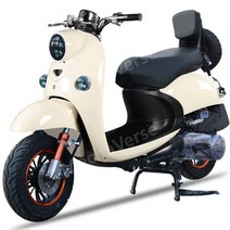 레트로 125CC 오토바이 스쿠터 EFI 오프로드 배달용 취미 레져 입문용 JH, 기화기 - 베이지 이코노미