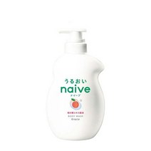 naive 나이브 바디 워시 클렌저 복숭아 잎 추출물 함유 펌프 530ml