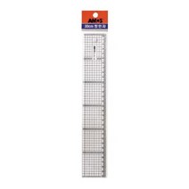 (10개) 아모스 광폭방안자 (AM-708) 30cm 두께 4mm 학생용자 투, 단품