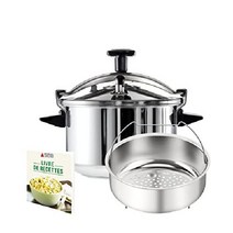 Seb 압력솥 10L 7-10인용 스테인리스 인덕션을 포함 Made in France P0531600, 7-10 명 (10L)