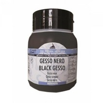 마이메리.보조제.615.블랙젯소(Black Gesso) 500ml, 단품