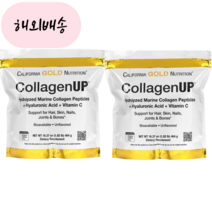 [1+1] 캘리포니아 CGN 콜라겐업 저분자 콜라겐 464g 가수분해 펩타이드 히알루론산