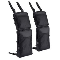 바이크 오토바이사이드백 바이크 오토바이리어백 바이크사이드백 ATV 펜더 백 탱크 새들백 후면 수하물화물 보관 가방 600D 옥스포드 바이크 오토바이 사냥 가방 드롭 2 개, 검은색