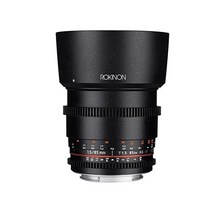 Rokinon DS50MNEX 시네 DS 50mm T1.5 AS IF UMC 풀 프레임 광각 렌즈 소니 E마운트 카메라용 USA 미국, Canon