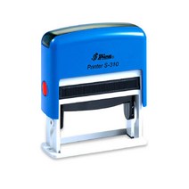 샤이니 S-310 이면지활용 자동스탬프 적색잉크 케이스랜덤 396107, 적색