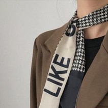 A61282327 패션잡화 머플러 헤어끈 롱 연출 숄 리본 쁘띠 스카프하는법 가방 미니 스카프 사각 여성 가방끈 타이 미니스카프 방도 패턴