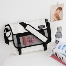 중학생 크로스백 학생 메신저 가방 학원 학교 보조가방 캔버스 백