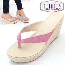 [논노스/nonnos] 레더파스텔 쪼리샌들 (F-3362-7P)