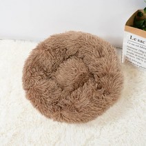 고양이 숨숨집 키튼박스 보온집 텐트 슈퍼 소프트 롱 플러시 따뜻한 애완 동물 191, 70cm, 카키색 옷감
