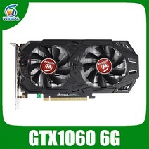 VEINEDA-비디오 카드 그래픽 카드 nVIDIA VGA Geforce 시리즈 게임용 GTX1060 6GB 192Bit GDDR5 비디오