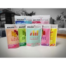 [젤러스스윗] 40g 6종 - 비건젤리 천연과일 곰젤리 아이간식 크리스마스 글루텐프리, 러브베어즈