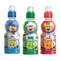 팔도 뽀로로음료 3종(밀크4+사과4+딸기4)X총12개, 12개, 밀크+사과+딸기, 235ml