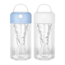 일상공감 토네이텀 텀블러, 화이트 1개+블루 1개
