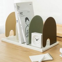 살림마녀 3단 칸막이 심플 간이 책꽂이, 화이트