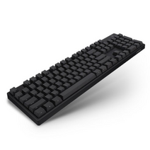 씽크웨이 체리미엄 PBT 측각 한영 기계식 키보드 흑축, CROAD C604, 블랙   차콜그레이