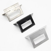 다기능 멀티 게이지 케가끼 각도 T자 드로잉 도면, C 블랙, 1개