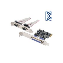 [I-294 (뉴박스-LP)] NETmate 시리얼/패러럴 PCI Express COMBO 카드 New (MOS)(슬림PC겸용)