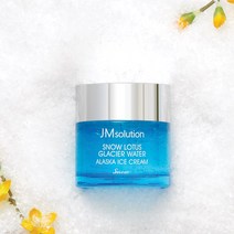 제이엠솔루션 설연화 빙하수 알래스카 아이스 크림 스노우 60ml / PHA 쿨링 진정 피지케어, 2개