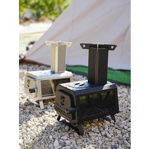 화목 난로 캠핑 나무 난방 장작 난로 야외 장작 보일러, 단일사이즈, RS-013A+수납가방+1.18m연통