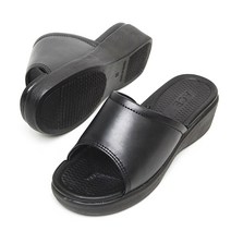 국산 이중쿠션 통굽 키높이슬리퍼 PR15