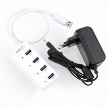 NEXT-505UHP/USB3.0 허브 4포트 유전원(아답터포함)