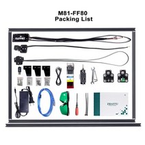 샌드위치판넬 부자재 Zbaitu ff80 업그레이드 80w-eair 커터 리메이커 공기 보조 오프라인 작업fac 레이저 조각 기계 컷 0.05mm 스틸 목재, m81-ff80